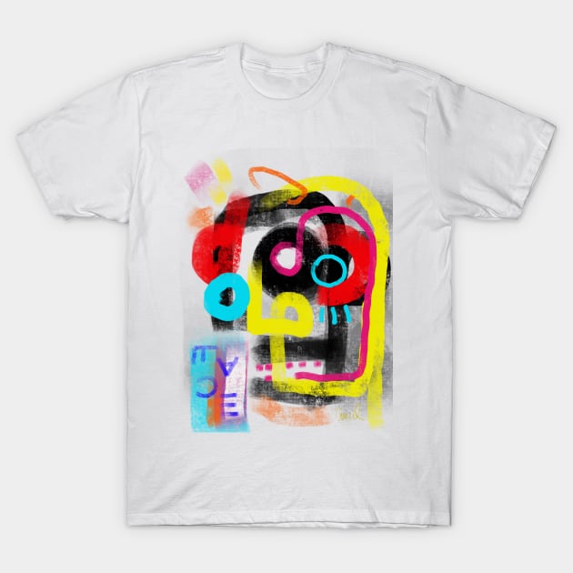 face T-Shirt by Angel Rivas